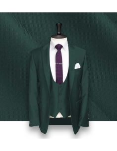 Costume mariage vert olive