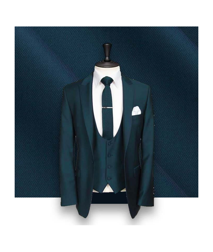 Costume mariage bleu nuit