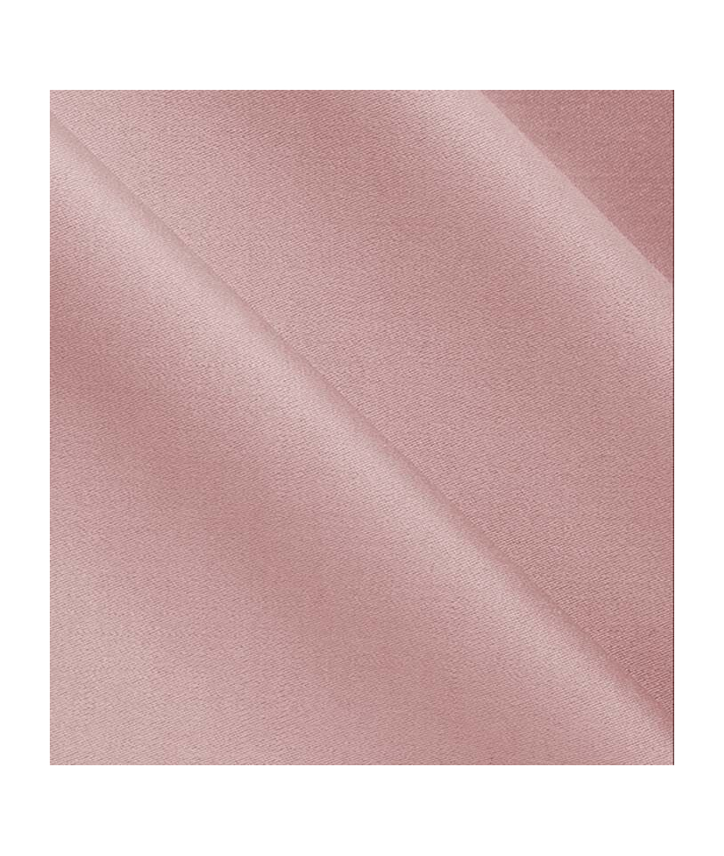 Smoking rose col châle