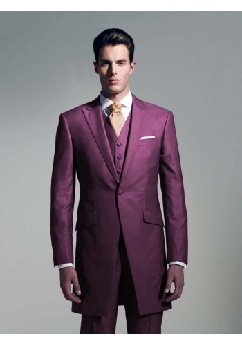 Redingote rose fuchsia