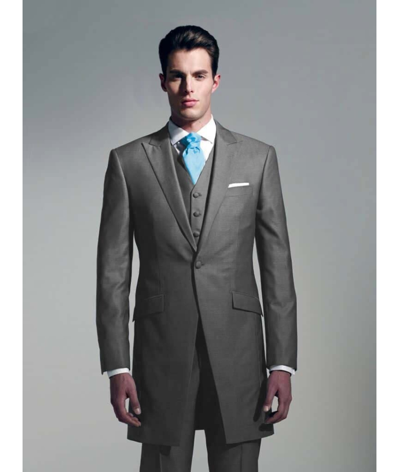 Redingote gris moyen