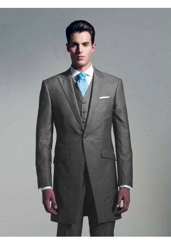 Redingote gris moyen