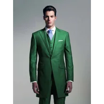 Redingote vert intense | Costume Privé Paris