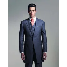 Redingote bleu | Costume Privé Paris