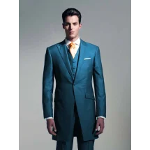 Redingote bleu indigo | Costume Privé Paris