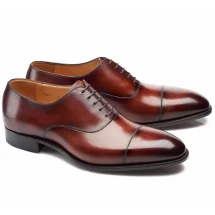 Chaussures Richelieu bout droit bordeaux | Costume Privé Paris