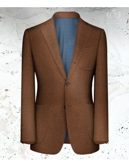 Veste marron orange sport