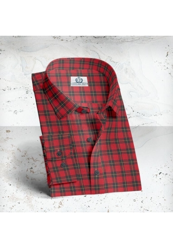 Chemise carreaux rouge