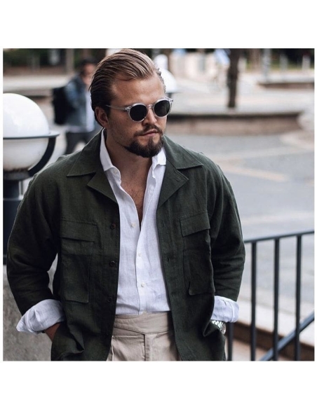 Lunettes de soleil Cran havana léger - Protection solaire stylée