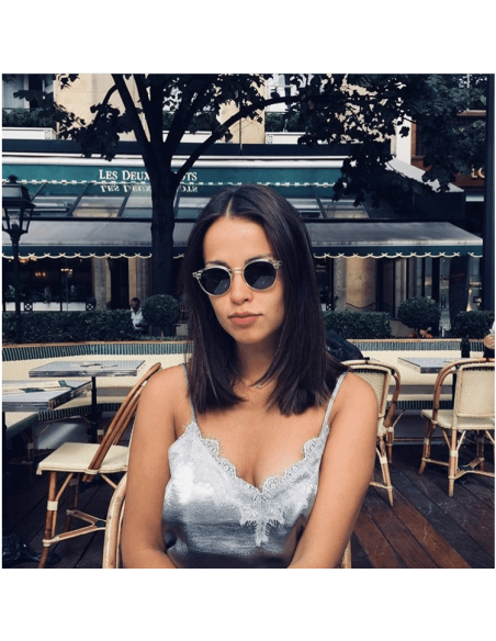 Lunettes de soleil Cran rouge | Costume Privé Paris