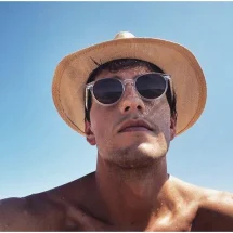 Lunettes de soleil Cran transparent | Costume Privé Paris