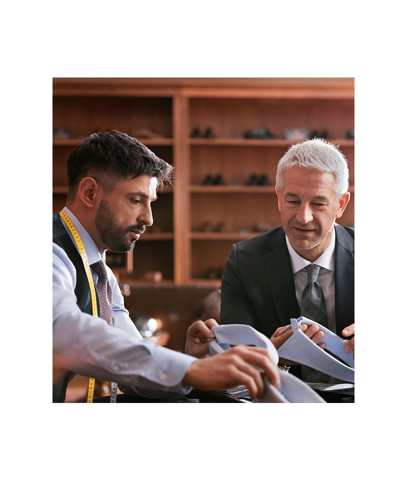 Chemise bleu Lin rayures blanches