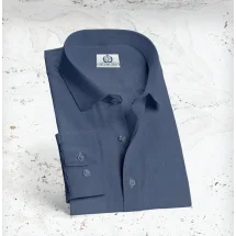 Chemise Bleu Foncé Oxford | Costume Privé Paris