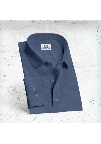 Chemise Bleu Foncé Oxford