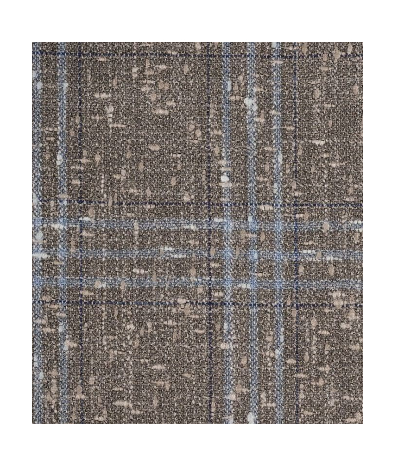 Blazer brun tweed carreaux