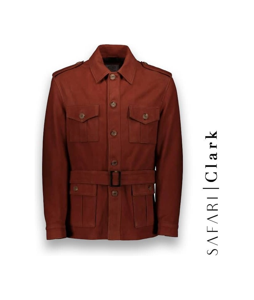 Veste Safari Nubuck orange Clark