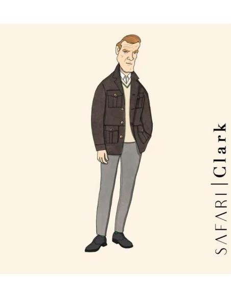 Veste Safari Nubuck orange Clark