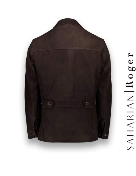 Saharienne Nubuck marron Roger