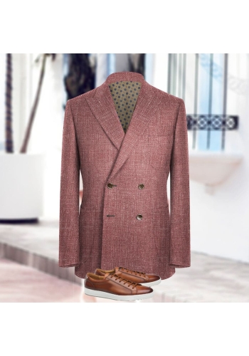 veste croisée été bordeaux : élégance et confort garantis