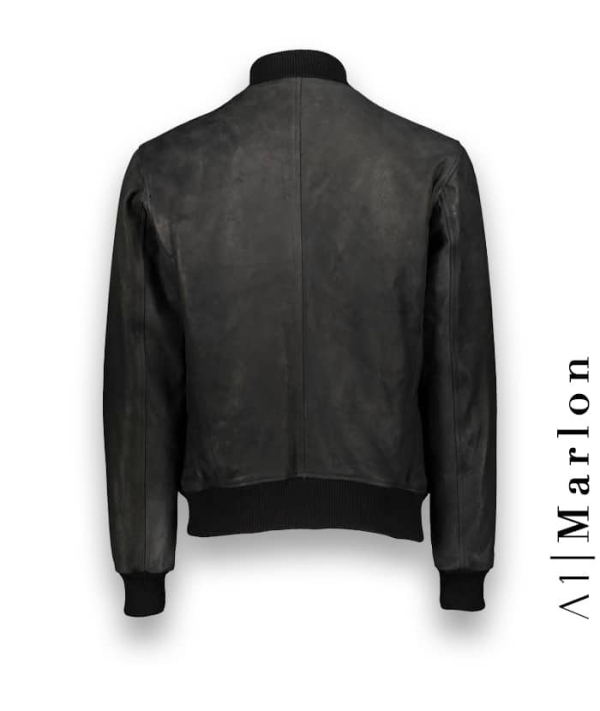 Blouson Cuir noir A1 Marlon