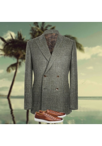 veste croisée été vert olive - Style et confort pour la saison estivale