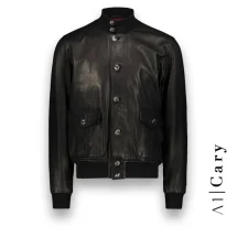 Blouson Cuir noir A1 Cary | Costume Privé Paris