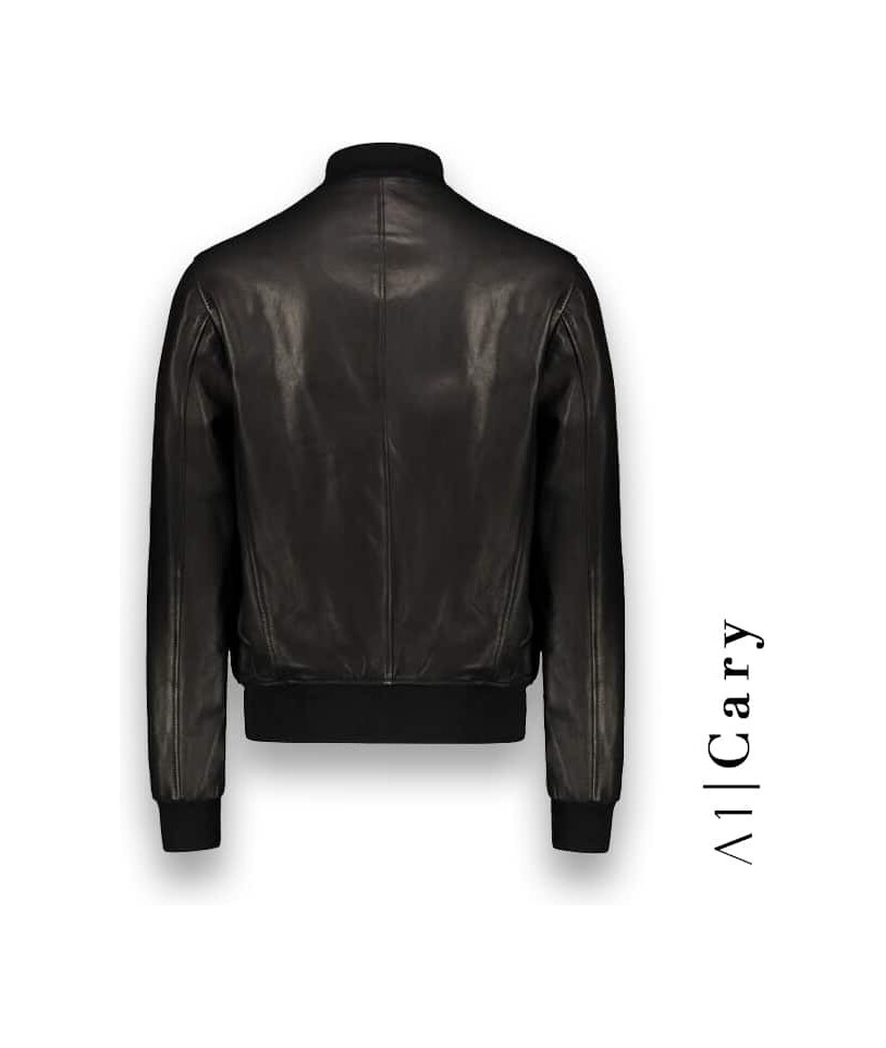 Blouson Cuir noir A1 Cary
