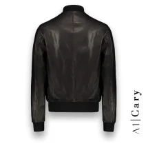 Blouson Cuir noir A1 Cary | Costume Privé Paris