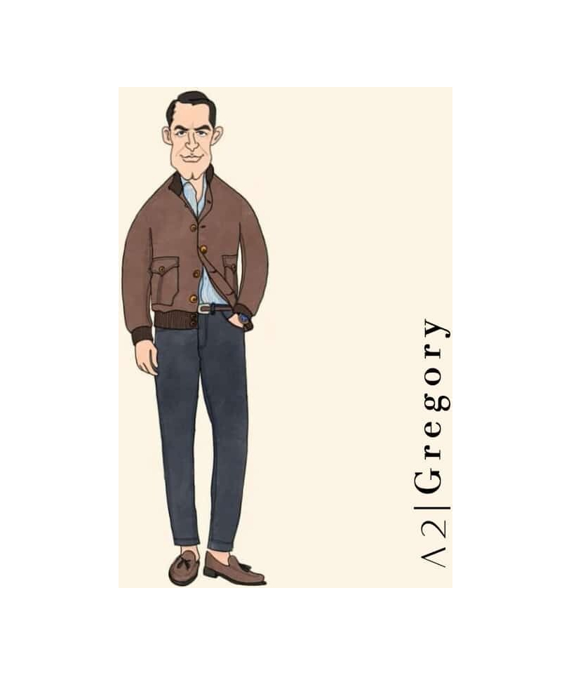 Blouson Cuir A2 Gregory sur mesure | Élégance Aérienne