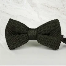 Noeud Papillon Tricot vert kaki — Costume Privé Paris
