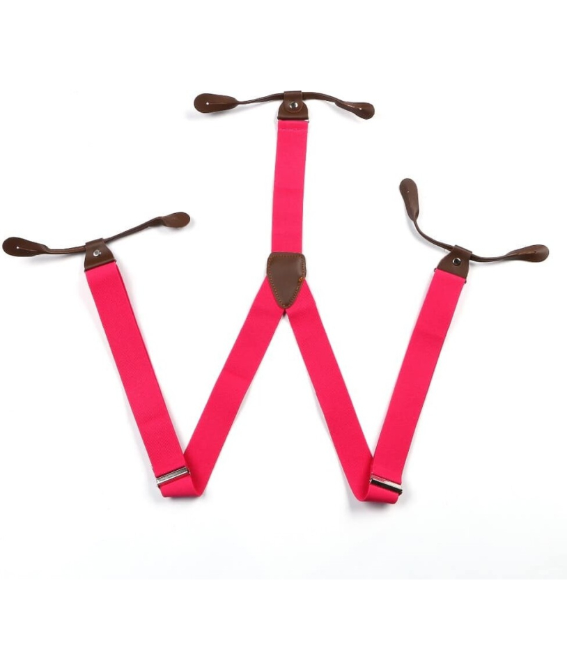 Bretelles rose fuchsia