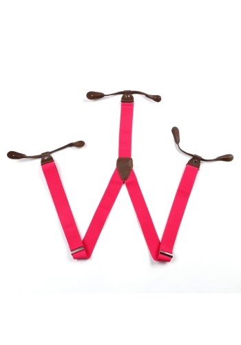 Bretelles rose fuchsia