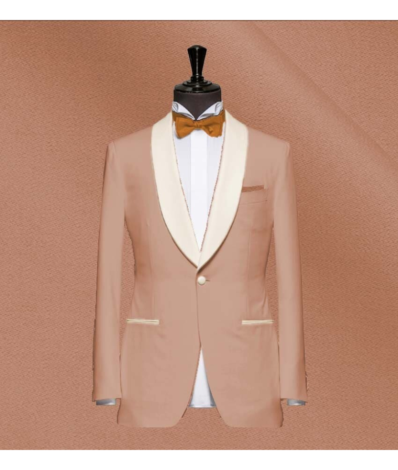 Smoking mariage terracotta - élégance et originalité pour votre grand jour