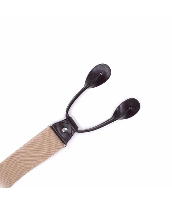 Bretelles rose rayures