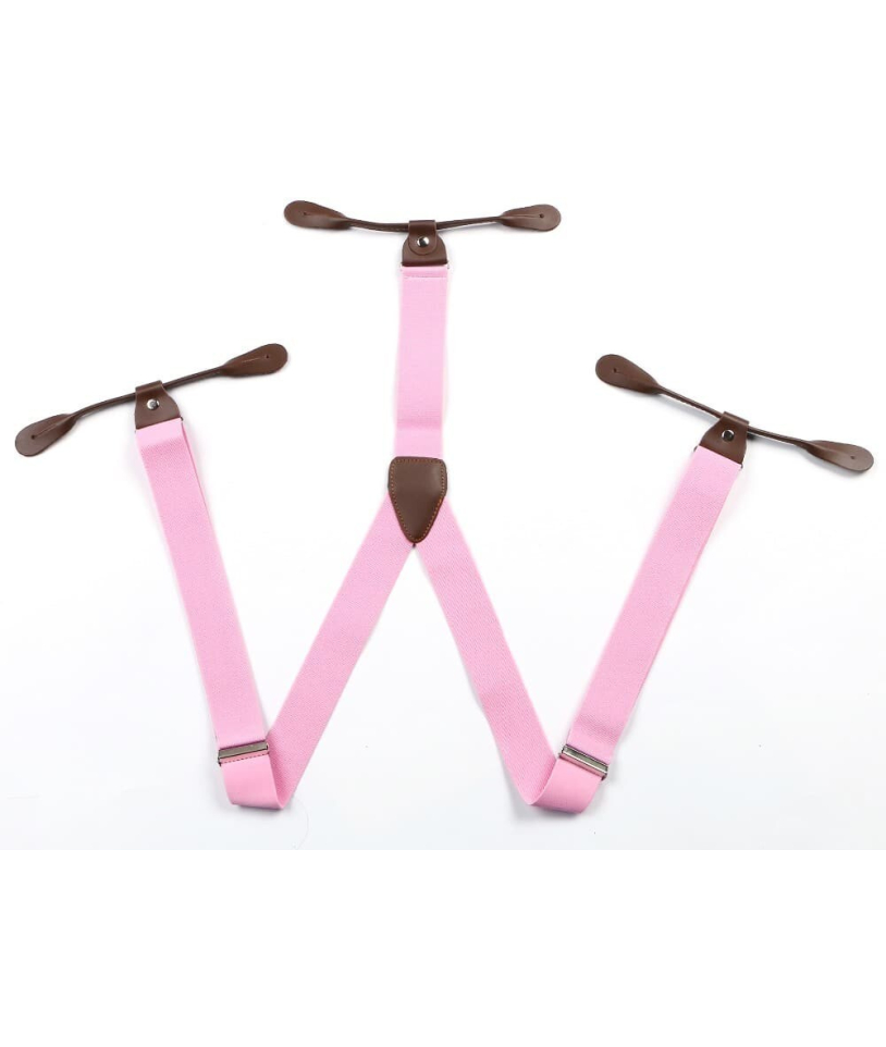 Bretelles rose clair