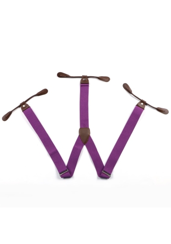 Bretelles violettes