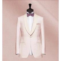 Smoking mariage rose poudré | Costume Privé Paris