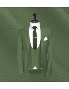 Costume mariage vert olive clair