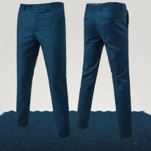 Pantalon chino bleu marine | Costume Privé Paris