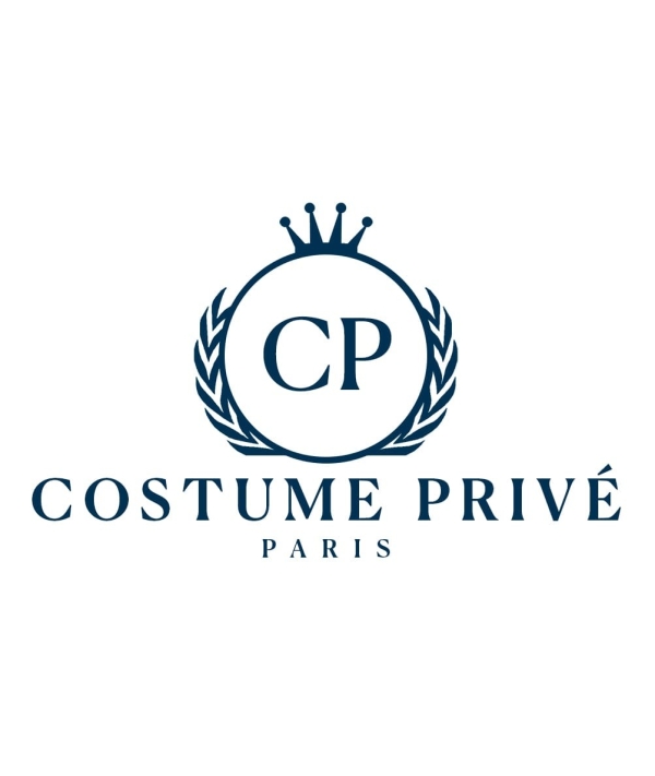 Smoking mariage bleu méditerranéen