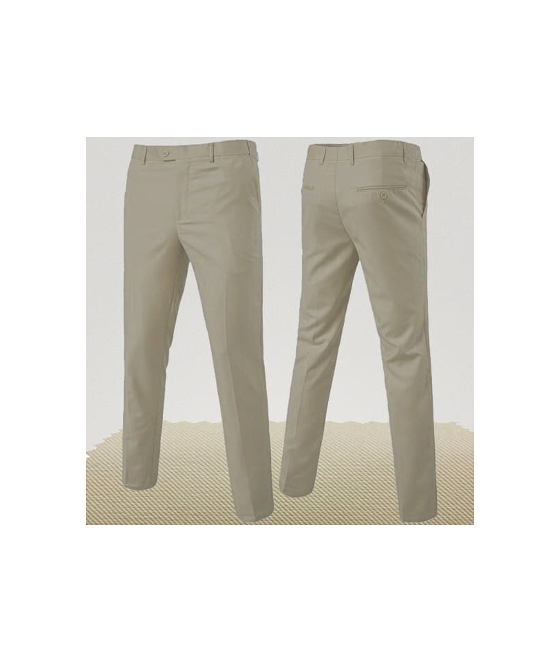 Pantalon Chino Beige Élégant pour un Style Décontracté