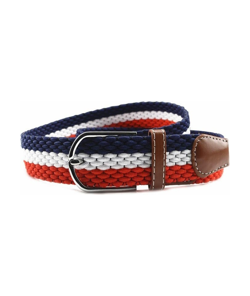 Ceinture Tressée Tricolore : Élégance et Style au Quot...