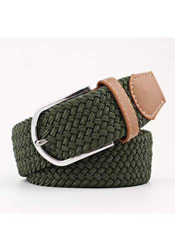 Ceinture Tressée Verte : Élégance et Style Assurés