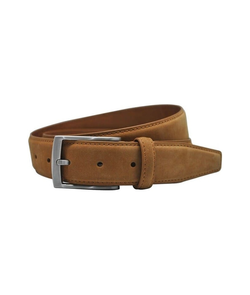 Ceinture en Nubuck Camel : Élégance et Confort au Quoti...