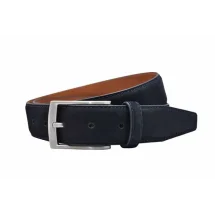 Ceinture en Nubuck Bleu | Costume Privé Paris