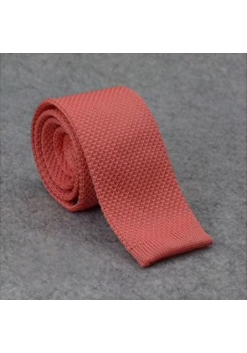 Cravate Tricot Corail : Élégance et Style Inégalés