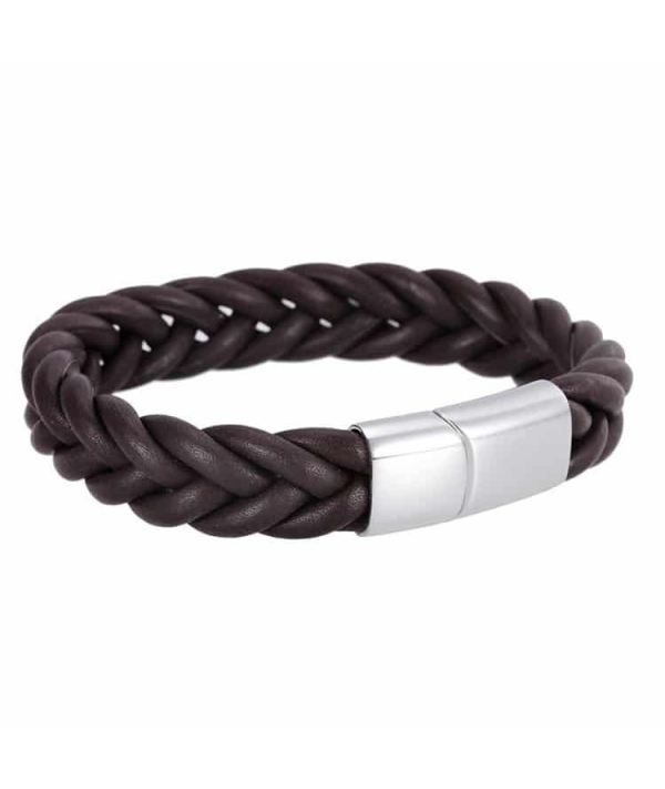 Bracelet Tressé en Cuir Rond - Élégance et Style Unique