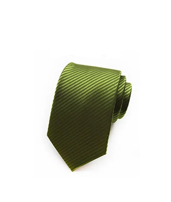 Cravate vert gazon | Costume Privé Paris