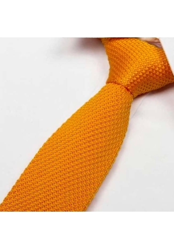 Cravate Tricot Jaune Doré : Élégance et Style Unique