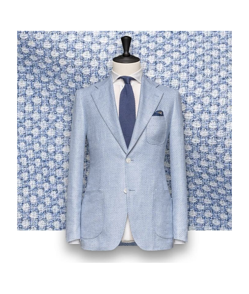 Blazer bleu ciel caviar : Élégance et style intemporel